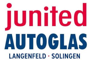 Logo <b>junited AUTOGLAS Langenfeld</b><br>TV geprfter Autoglas Fachbetrieb</br>